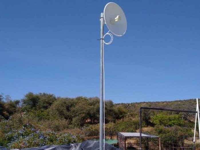 Imagen de una antena